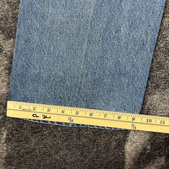 Vtg Levi's Orange Tab Boot Cut 217 Men's 36X32(34X31) Blue Denim Jeans - Picture 13 of 14